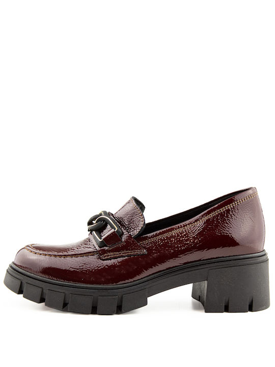 Ragazza Pantofi cu toc Burgundy