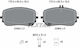 Textar Disc Brake Pad Set