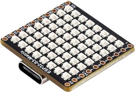 Waveshare Esp32-s3 8x8 RGB LED матрица