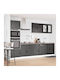 Vidaxl Kitchen Cabinet Set 7 Pieces Kalmar Engineered Wood