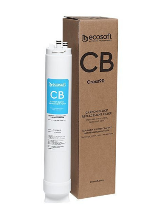 Ecosoft Ανταλλακτικό Φίλτρο Νερού Αντίστροφης Όσμωσης από Ενεργό Άνθρακα Cross90