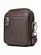 Leather Men's Bag Shoulder / Crossbody Brown
