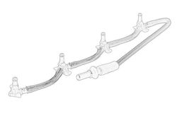 Fuel Overflow Hose Oe Ford