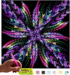 Mishbay 5d Diamond Painting Picture Flower 30 X 40 Cm