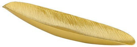 Декоративен метален поднос Gold Capolavoro златни линии 53x11.5x5.5см Декоративен метален поднос Gold Capolavoro златни линии 53x11.5x5.5см
