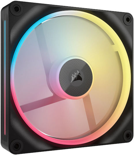 Corsair iCUE LINK LX140-R Ventilator Pentru Carcasă Cu Lamă Inversată (2000rpm / 90cfm) Cu Iluminare RGB