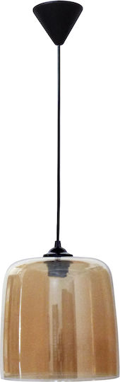 Heronia –a 1/l Pendel Meli LED Κρεμαστό Φωτιστικό Μελί 22x22x100εκ.