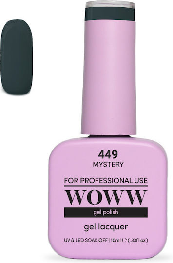 Woww Cosmetics Halb-permanenter Nagellack 449 10ml 1Stück