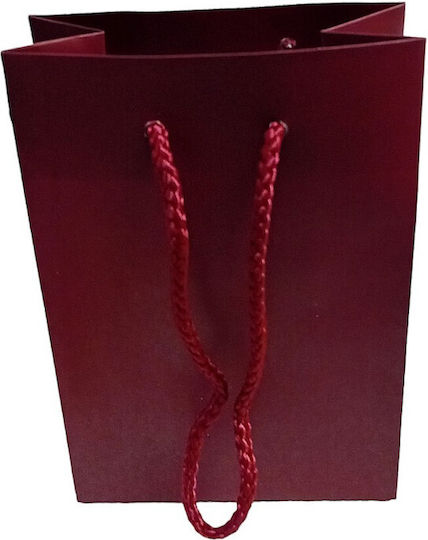 Paper Bag for Gift Red 12x18.5x7cm.