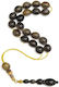 Roloi Komboloi Horn Worry Beads Gray 32cm