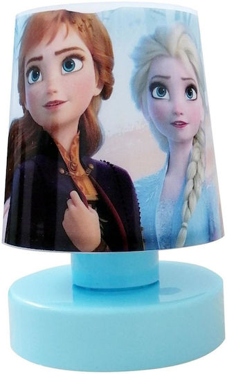 ARlight Kinder Nachttischlampe Frozen Türkis 11εκ. ARlight Kinder Nachttischlampe Frozen Türkis 11εκ.