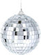 Disco Ball Ασημί 10εκ