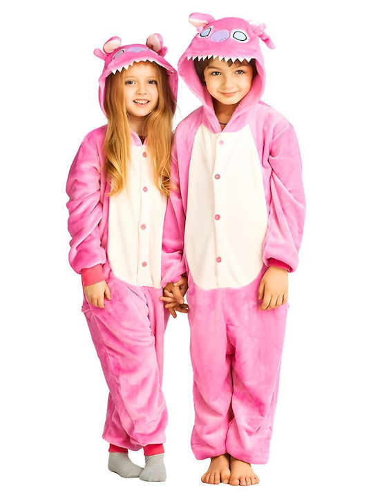 Kids Onesie Pyjamas Pink