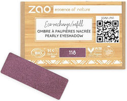 Zao Organic Makeup Σκιά 118 Plum Pearly 1.3gr