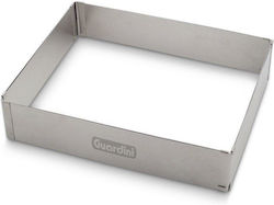 Inel dreptunghiular pentru tort din oțel inoxidabil 18x33-27.5x52.5cm Guardini Gu15690000 Inel dreptunghiular pentru tort din oțel inoxidabil 18x33-27.5x52.5cm Guardini Gu15690000