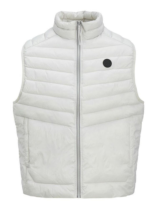 Jack & Jones Αμάνικο Μπουφάν Γκρι