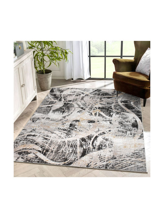 Saray Home Springs Σετ Μοντέρνα Χαλιά Κρεβατοκάμαρας Ιβουάρ-γκρι Σκούρο SPG05 SET 3τμχ