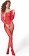 Passion Bs 107 Bodystocking Red One Size