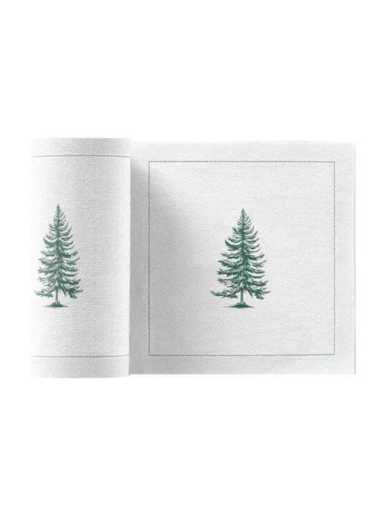 Rulou din bumbac Pre-cut Forest Set Ornamente de Crăciun Suporturi pentru pahare L11xW11cm. 50buc