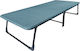 Klappbett mit Matratze 3cm Einzel Blau 180x80x38cm