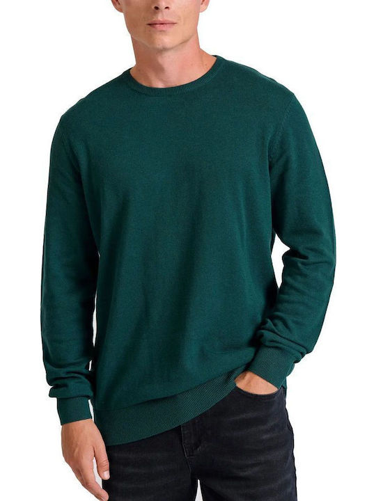 Funky Buddha Pullover Green Melange