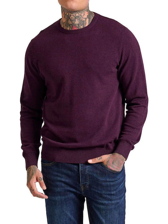 Pullover Purple Melange