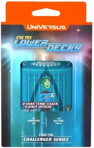 Universus Star Trek Lower Decks Challenger Series Deck D'vana Tendi Eager Science Officer