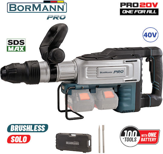 Bormann Pro BBP5320 Demolitionist Battery Brushless 40V with Chuck SDS Max