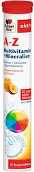 Doppelherz A-Z Multivitamin+Mineralien Πολυβιταμίνη Πορτοκάλι 15 αναβράζοντα δισκία Doppelherz A-Z Multivitamin+Mineralien Πολυβιταμίνη Πορτοκάλι 15 αναβράζοντα δισκία