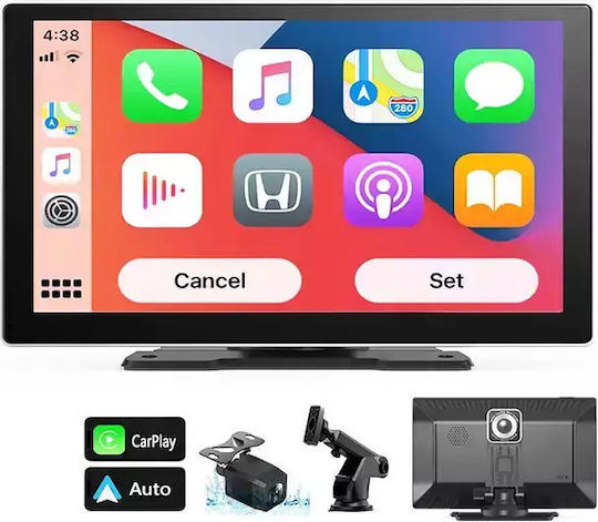 Andowl Qca770 Οθόνη 9.8" για Ταμπλό Αυτοκινήτου Universal με Bluetooth/AUX/Apple-CarPlay