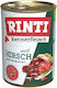 Rinti Kennerfleisch Wet Food Dogs in Cans with Deer and Meat 800gr