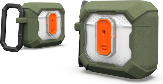 UAG Plasma Husă cu cârlig Olive Drab Khaki pentru Apple AirPods 4