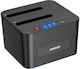 Fideco Docking Station Σκληρών Δίσκων SATA 2.5" / 3.5" με σύνδεση USB 3.0 / USB 2.0