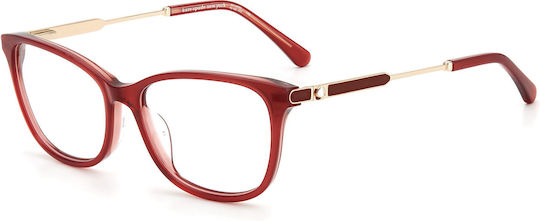 Kate Spade Femei Plastic Rame Ochelari Roșu GAEL-LHFF315