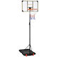Sportnow Basketballkorb mit Ständer und Höhenverstellbar
