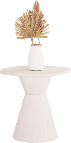 Santorini Round Dining Room Table Off-White Santorini Round Dining Room Table Off-White