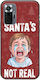 Santa's Not Real Xiaomi Redmi Note 10 Pro 10 Pro Max Black TPU Black Silicone