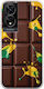 Dubai Chocolate Tcl 505 Flexible TPU Transparent Silicone