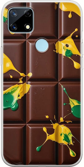 Dubai Chocolate Realme 7i TPU Flexibil Silicon Transparent