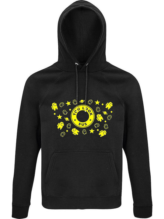 Hoodie Unisex Organic " You Look Sus Among Us "...