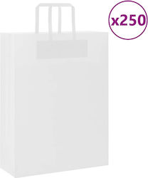 vidaXL Τσάντα Λευκή 250τμχ
