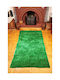 Rug Rectangular Furry Green