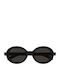 Gucci Women's Sunglasses with Black Horn-Rimmed Frame and Grey Lenses GG1722SA 001