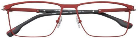 Woodys Barcelona Men's Metal Prescription Eyeglass Frame in Red Acosta 04