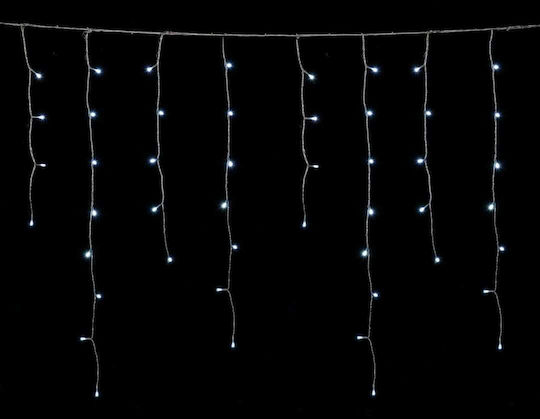 240 Λαμπάκια LED 9μ. Λευκά τύπου Βροχή