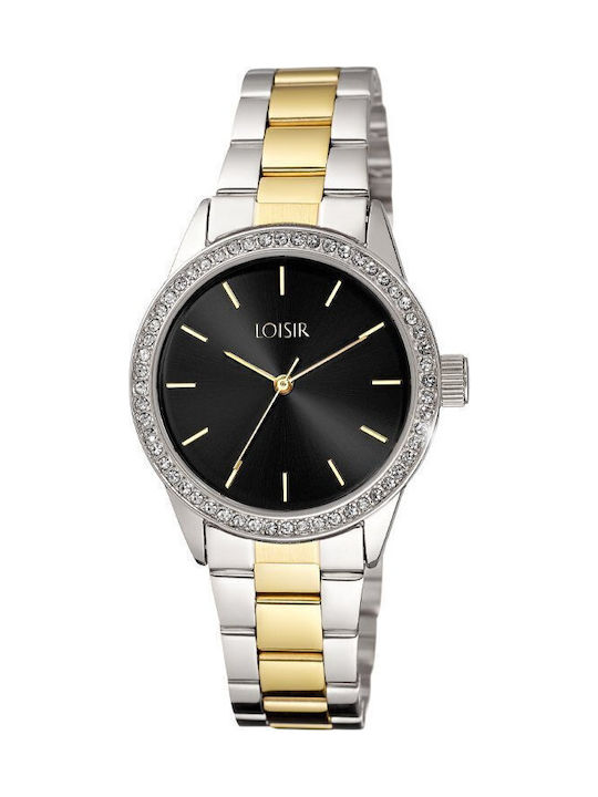 Loisir Hippy Дамски Часовник 32mm Кварцов с Бял...
