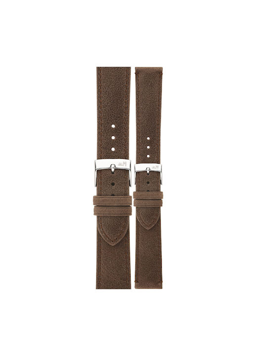 Morellato Leather Strap Brown