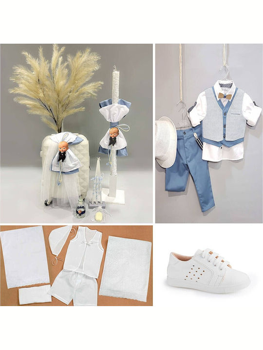 Taufset für Jungen Boss Baby Outfit Karussell 10-teiliges Set Pk-281