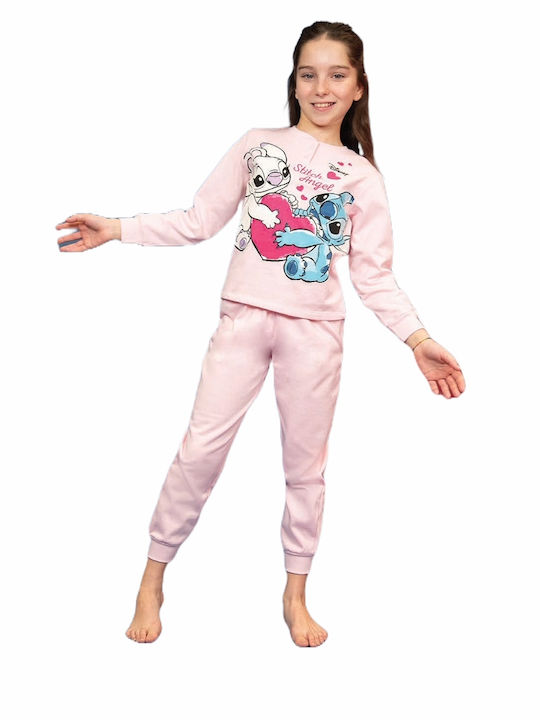 Disney Pijama pentru copii De bumbac Lila