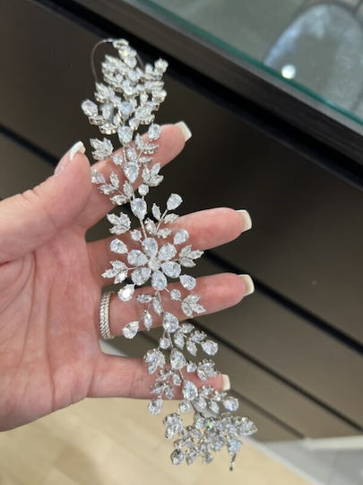 Schmuck Tiara Zirkon Gold Silber Elsa Hochzeits-Haarteil Ba65 Haar Duty Hrd-ba65